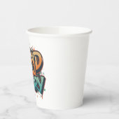 挽く、得る、栄光 紙コップ (左)