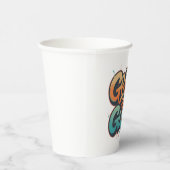 挽く、得る、栄光 紙コップ (右)