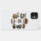 挽く 蒸らす 繰り返す Case-Mate iPhoneケース (裏面(横))