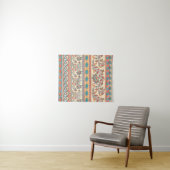 挿し目のない花縁どの飾り模様 タペストリー (インサイチュ(横))