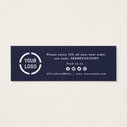 挿入するミニマル感謝していスなKraftビジネスロゴ (裏面)