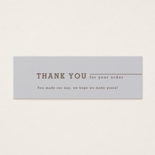 挿入するミニマル感謝していスグレーのビジネスロゴ (正面)