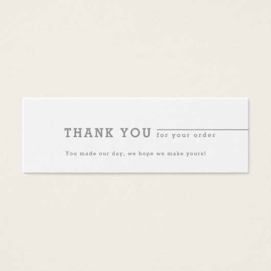 挿入するミニマル感謝していスグレーのビジネスロゴ (正面)