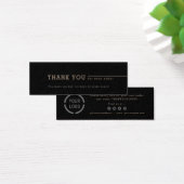 挿入するミニマル感謝していスブラックビジネスロゴ (デスク)