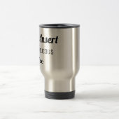 挿入物のDelicousの左利きのコーヒー トラベルマグ (中央)