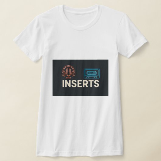 挿入 Tシャツ (レイダウン)