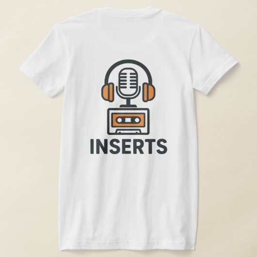 挿入 Tシャツ (レイダウン裏面)