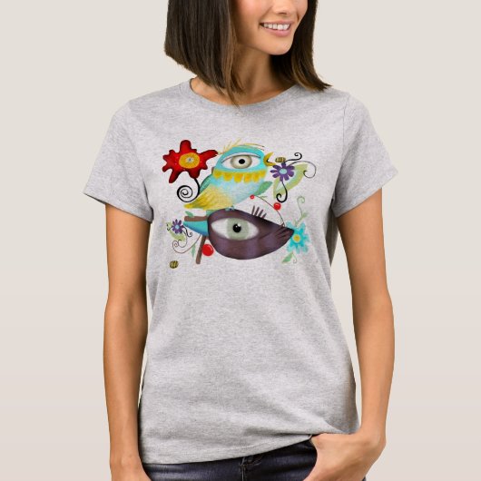 捕まえてもしくれ Tシャツ (正面)