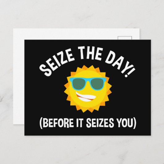 捕まえろ!(あなたを捕まえる前に) ポストカード (正面/裏面)