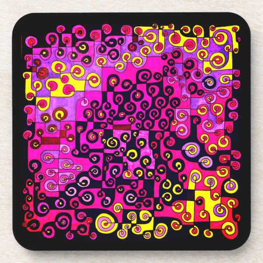 捕まもしえろ！ コースター (正面)