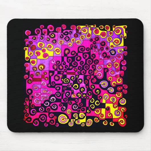 捕まもしえろ! マウスパッド (正面)