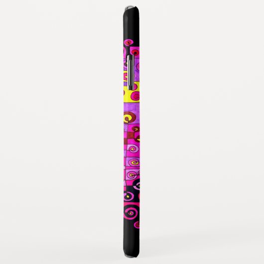 捕まもしえろ！ Case-Mate iPhoneケース (裏面/右)