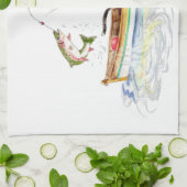 捕ま素晴らしえろ! キッチンタオル (折り畳み)