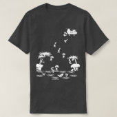 捕もしまえろ Tシャツ (デザイン正面)