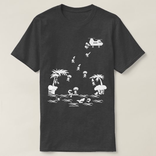 捕もしまえろ Tシャツ (デザイン正面)