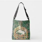 捕らえられたユニコーン クロスボディバッグ (正面)