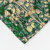 捕らえられたユニコーン フリースブランケット (角)