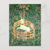 捕らえられたユニコーン ポストカード (正面)