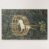 捕らわれの一角獣(1495年~1505年)中世タ ジグソーパズル (横)