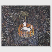 捕われの身のタペストリーの包装紙のユニコーン ラッピングペーパー (フラット)