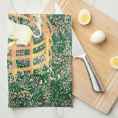 捕われの身のユニコーン キッチンタオル (四つ折り)