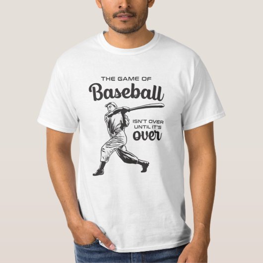 捕手野球スポーツ投手贈呈おもしろいアイディア Tシャツ (正面)