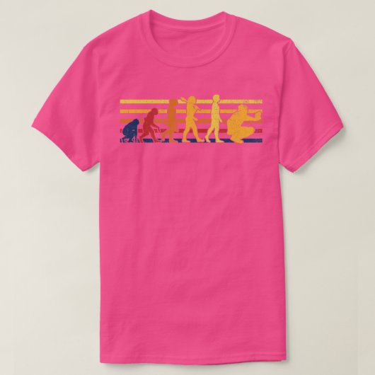 捕手野球選手 Tシャツ (デザイン正面)