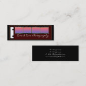 捕獲されたイメージ スキニー名刺 (正面/裏面)