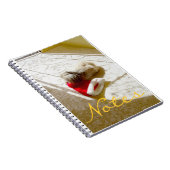 捕獲されたサンタ ノートブック (右側)