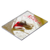 捕獲されたサンタ ノートブック (左側)