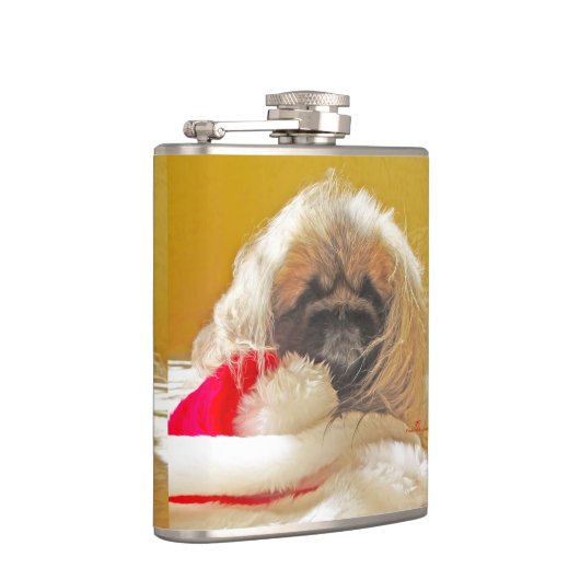 捕獲されたサンタ フラスク (右)