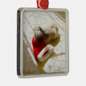 捕獲されたサンタ メタルオーナメント (右)