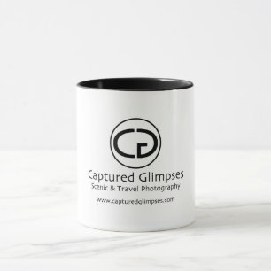 捕獲された一見の写真撮影11oz。 信号器のマグ マグカップ