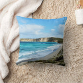 「捕獲された美しい:象徴的な海岸線カンガルー島 クッション (ブランケット)