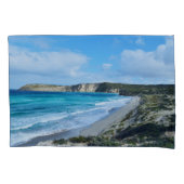 「捕獲された美しい：象徴的な海岸線カンガルー島 枕カバー (正面左)