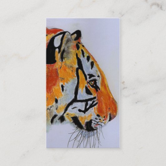 捕獲される注意 名刺 (正面)