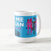 捕獲物のマグ コーヒーマグカップ (正面右)