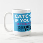 捕獲物のマグ コーヒーマグカップ (左)