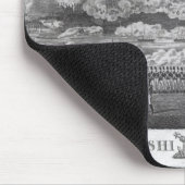 捕獲都市の表示の マウスパッド (コーナー)