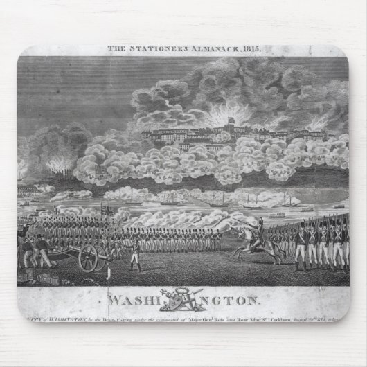 捕獲都市の表示の マウスパッド (正面)