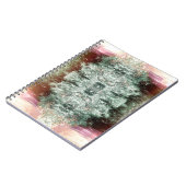 「捕獲」の螺線形ノート ノートブック (左側)