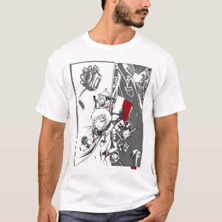 捕獲-灰色-ライト Tシャツ