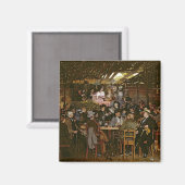 捕虜にした群衆に歌を歌う マグネット (正面/裏面)