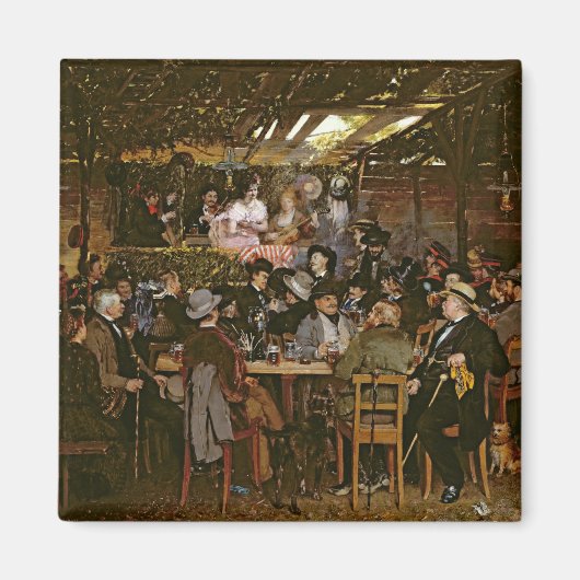 捕虜にした群衆に歌を歌う マグネット (正面)