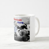 捕虜のジョン・マケインのアメリカ人の英雄 コーヒーマグカップ (正面右)