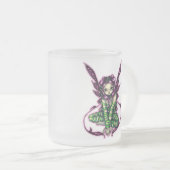 "捕虜の妖精の"マグ フロストグラスマグカップ (正面右)