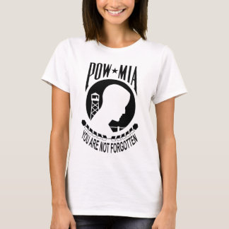 捕虜のMIAによって逆にされる女性Tシャツ Tシャツ