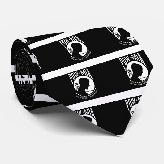 捕虜+MIAの旗 ネクタイ (ロール)