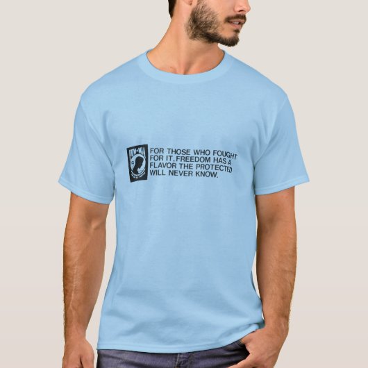 捕虜、Tシャツ戦闘間の行方不明者 Tシャツ (正面)