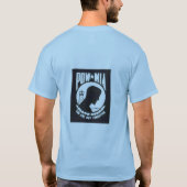 捕虜、Tシャツ戦闘間の行方不明者 Tシャツ (裏面)